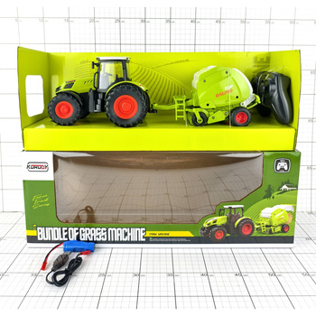 TRAKTOR Z MASZYNĄ NA RADIO+PAKIET