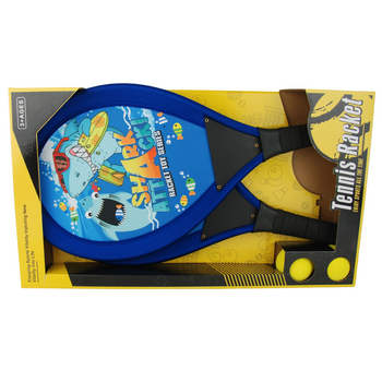 ZESTAW RAKIETKI REKIN TENISOWE DLA DZIECI PIŁECZKI GRA ZRĘCZNOŚCIOWA