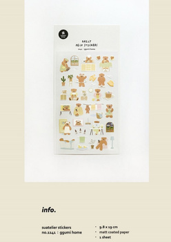 Naklejki ozdobne Misiowy Dom