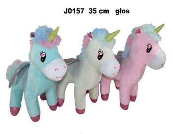 Jednorożec z głosem 35cm MIX Sun-Day