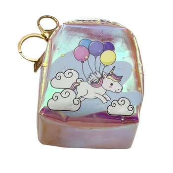 Torebka opalizująca z motywem jednorożców dla dzieci modna akcesoria
