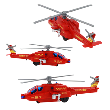 HELIKOPTER METALOWY ŚWIATŁO I DŹWIĘK