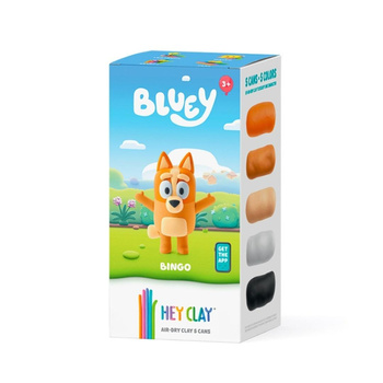 Hey Clay- Figurka Bluey Bingo + akcesoriami 5pak TM Toys