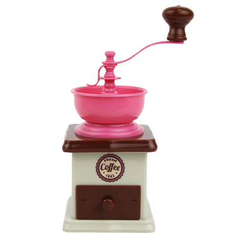 Młynek do kawy ręczny drewniany vintage stylowy design w pudełku prezentowy