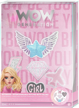 Notatnik z wymiennymi patkami WOW00073