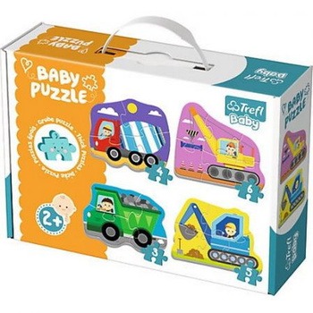PUZZLE BABY CLASSIC Pojazdy na budowie 36072