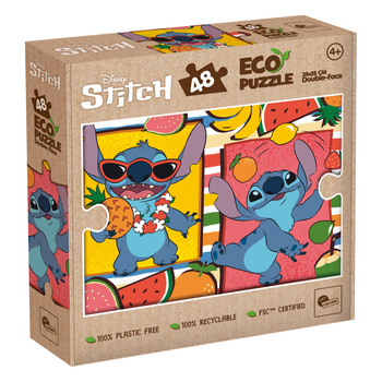 LISCIANI PUZZLE EKO DWUSTRONNE STITCH 48 EL.