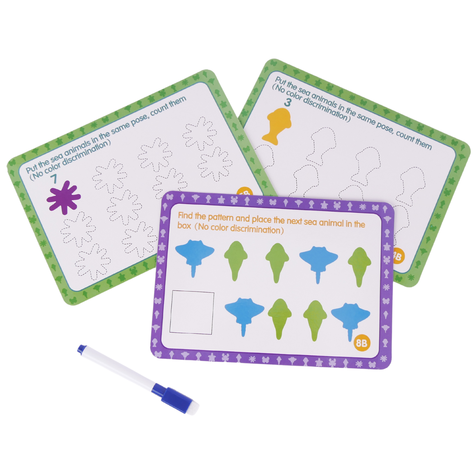 Montessori Sortowanie Nauka Liczenia Logiki Myślenia Karty Gra Układanka