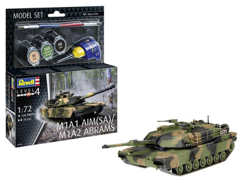 Model set M1A1 AIM(SA)/ M1A2 Abrams Revell