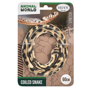 Wąż gumowy beżowo-brązowy 60cm Beppe
