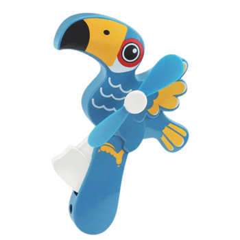 Wiatraczek Tukan kolorowy składany wentylator kieszonkowy turystyczny