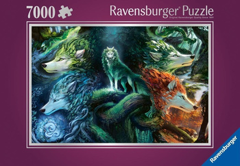 Puzzle 2D: Wilki 7000el Ravensburger