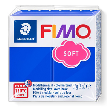 Kostka FIMO soft 57g niebieski masa termoutwardzalna Staedtler