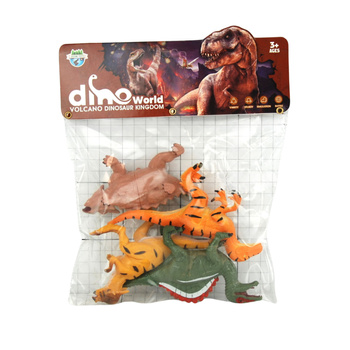 Figurka Dinozaur w Folii Realistyczna Zabawka dla Dzieci Edukacyjna
