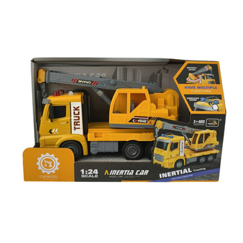 Ciężarówka Dźwig Zabawka Dla Dzieci Światło Dźwięk Prezent