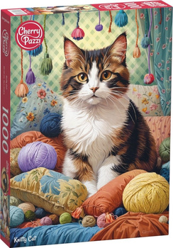 Puzzle 1000 CherryPazzi Knitty Cat 31131