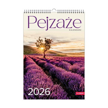 Kalendarz 2026 Pejzaże A3 ścienny