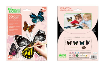 Naklejki do wydrapywania Motyle