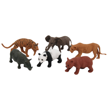 Zabawki Zwierzęta Dzikie Edukacyjne dla Dzieci Kreatywna Nauka