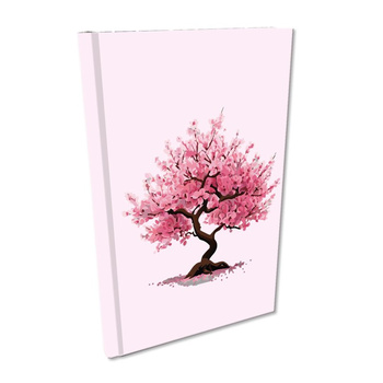 Notes A5 kratka Soft Touch Drzewo