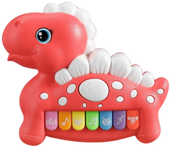 Pianinko Dinozaur dla dzieci interaktywny instrument muzyczny edukacyjny