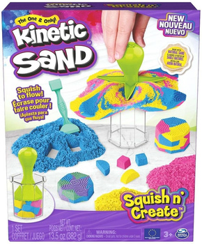 Kinetic Sand - Zgniataj i twórz Spin Master