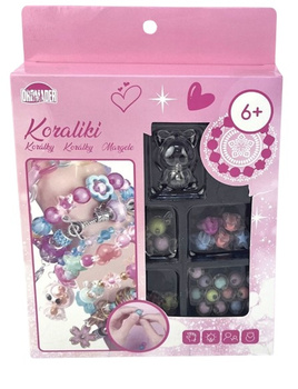 Zestaw Koraliki Do Bransoletek Biżuteria Kreatywny Prezent Dla Dzieci