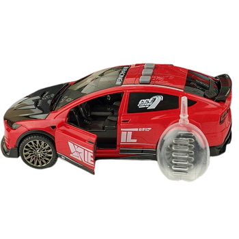 SAMOCHÓD WYŚCIGOWY ZABAWKA DLA DZIECI ŚWIATŁO DŹWIĘK DYM OTWIERANE DRZWI