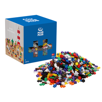 Klocki Konstrukcyjne 3D Zestaw Puzzle PLUS-PLUS BASIC 1200e Prezent