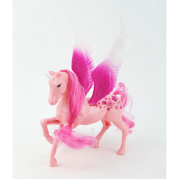 Kon ze skrzydlami pluszowy interaktywny zabawka dla dzieci idealny prezent