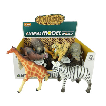 Figurka Zwierzęta Dzikie Safari Dla Dzieci Prezent Zabawka Edukacyjna