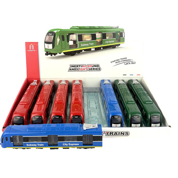 Pociąg Metro Interaktywny Światło Dźwięk Zabawka Edukacyjna Dla Dzieci Prez