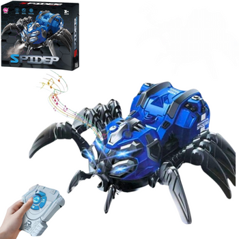 PAJĄK ROBOT ZDALNIE STEROWANY NA PILOTA ŚWIATŁO DŹWIĘK LED PREZENT URODZINY