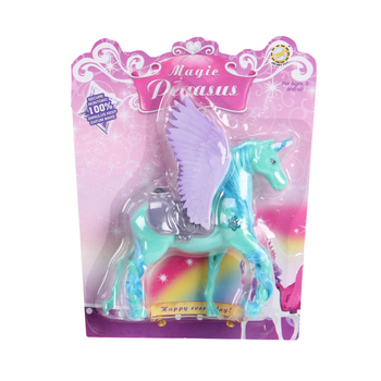 Figurka koń pegaz jednorożec magiczna zabawka dla dzieci figurka fantasy