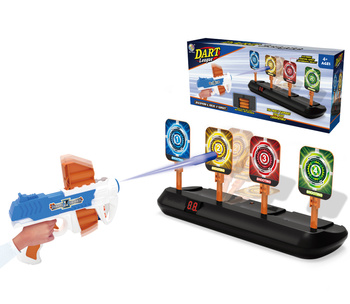 Strzelnica interaktywna z licznikiem dla dzieci pistolet zabawka edukacyjna