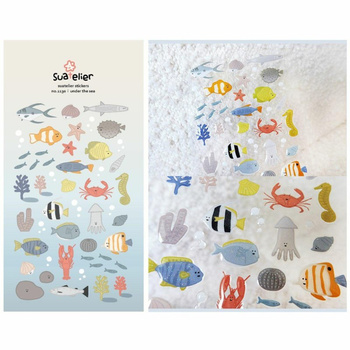 Naklejki ozdobne wypukłe Pod wodą