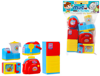 Zestaw Kuchenny Dla Dzieci Mini AGD Interaktywne Dźwięk Światło Prezent