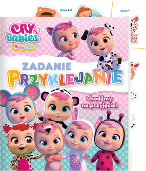 Chodźmy na przyjęcie! Cry babies. Zadanie Przyklejanie