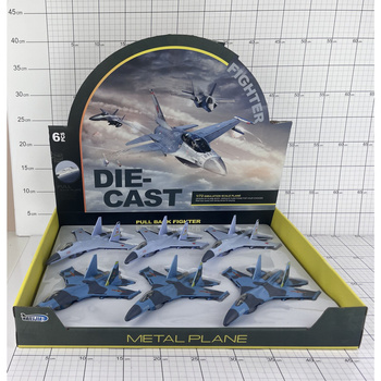 ODRZUTOWIEC SAMOLOT WOJSKOWY ZABAWKA DLA DZIECKA ŚWIATŁO DŹWIĘK PREZENT