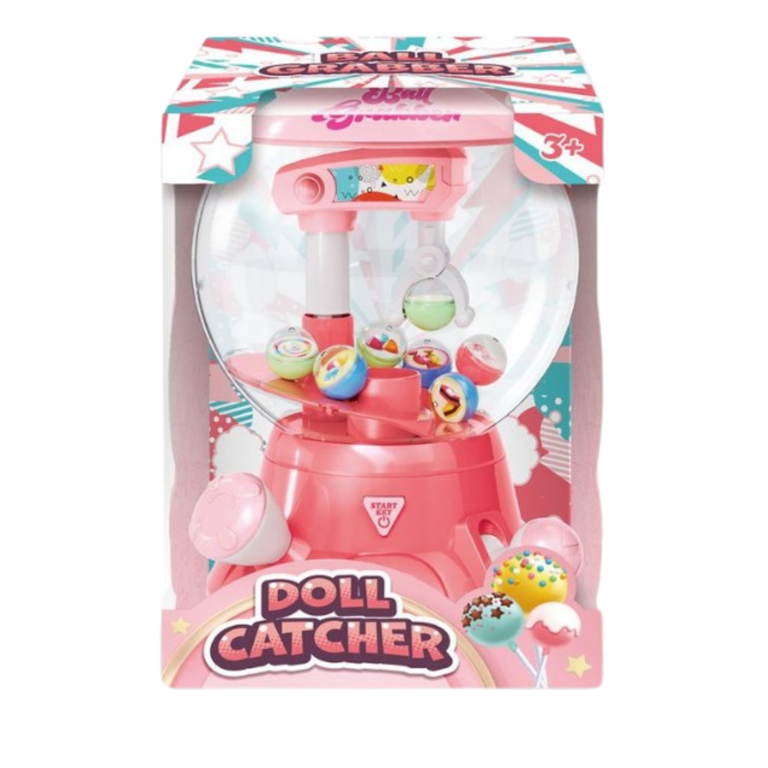 Gra Maszyna Do Łapania Piłek Automat Chwytak Łapacz Dźwignia Kulki Drążki