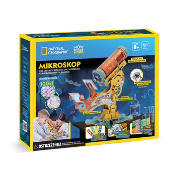 CUBIC FUN PUZZLE 3D NATIONAL GEOGRAPHIC MIKROSKOP