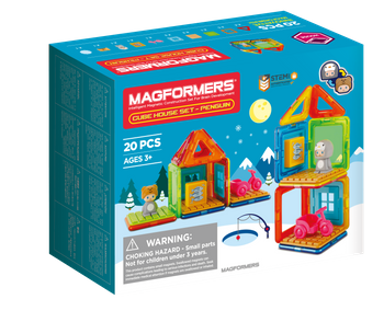 MAGFORMERS CUBE HOUSE PINGWIN 20 EL.