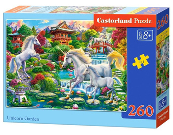 Puzzle 260 Unicorn Garden CASTOR Castorland