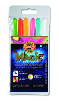Flamastry Magic 5 + 1 Koh-i-Noor 771612/JF