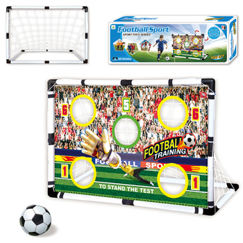 DUŻA BRAMKA PIŁKARSKA DLA DZIECI DO PIŁKI NOŻNEJ 120x74 cm + MATA CELNOŚCI