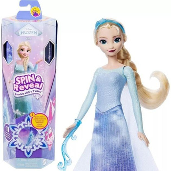Lalka Disney Frozen Spin&Reveal Elsa Mattel