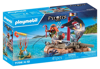 Playmobil Piracka tratwa ze skarbem 71794