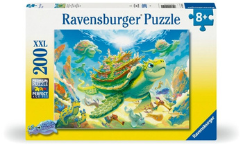 Puzzle dla dzieci 2D: Żółw 200el Ravensburger