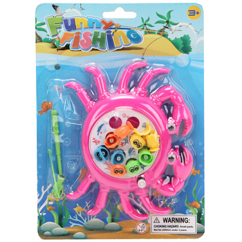 Zabawka Łowienie Ryb Krab Interaktywna Gra Dla Dzieci Rozwija Zręczność