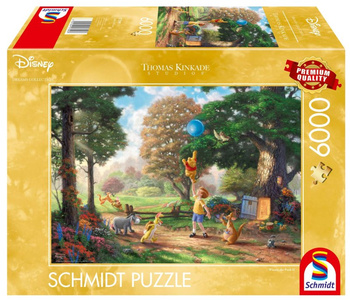 Puzzle 6000 PQ T.Kinkade Kubuś Puchatek 112336